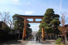 とある神社にて。