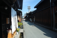 風情ある街並み。