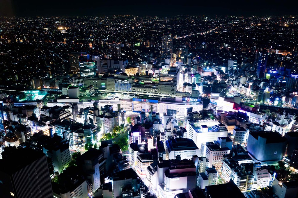 東京夜景-池袋