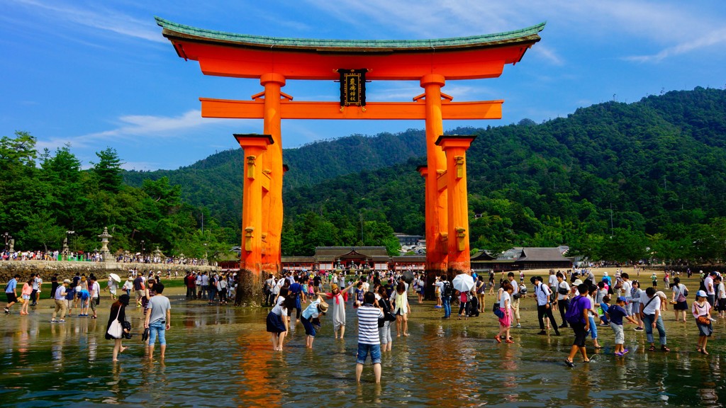 厳島神社　大鳥居