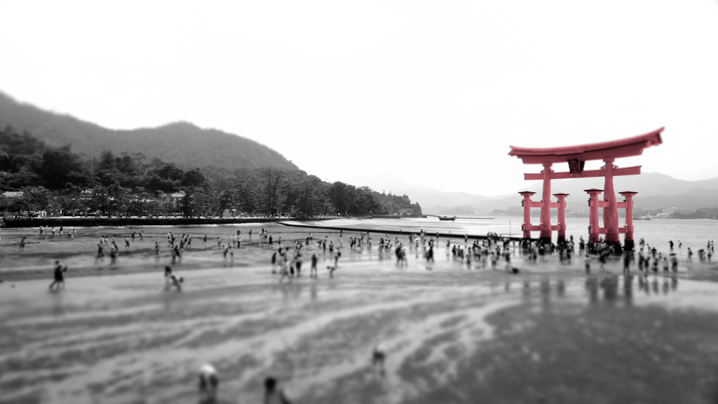 厳島神社　大鳥居