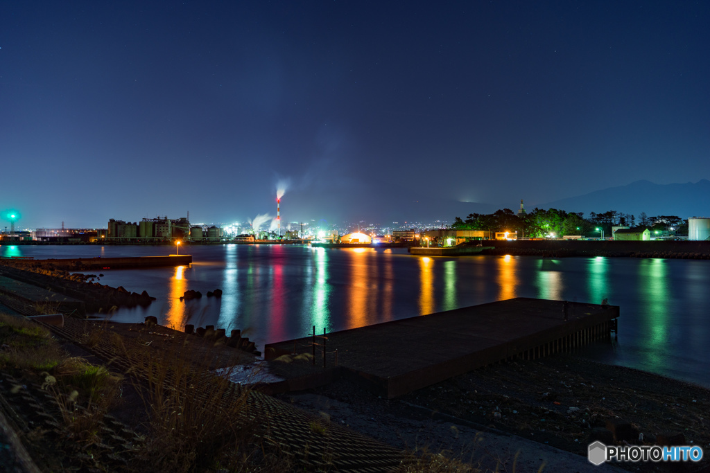 工場夜景