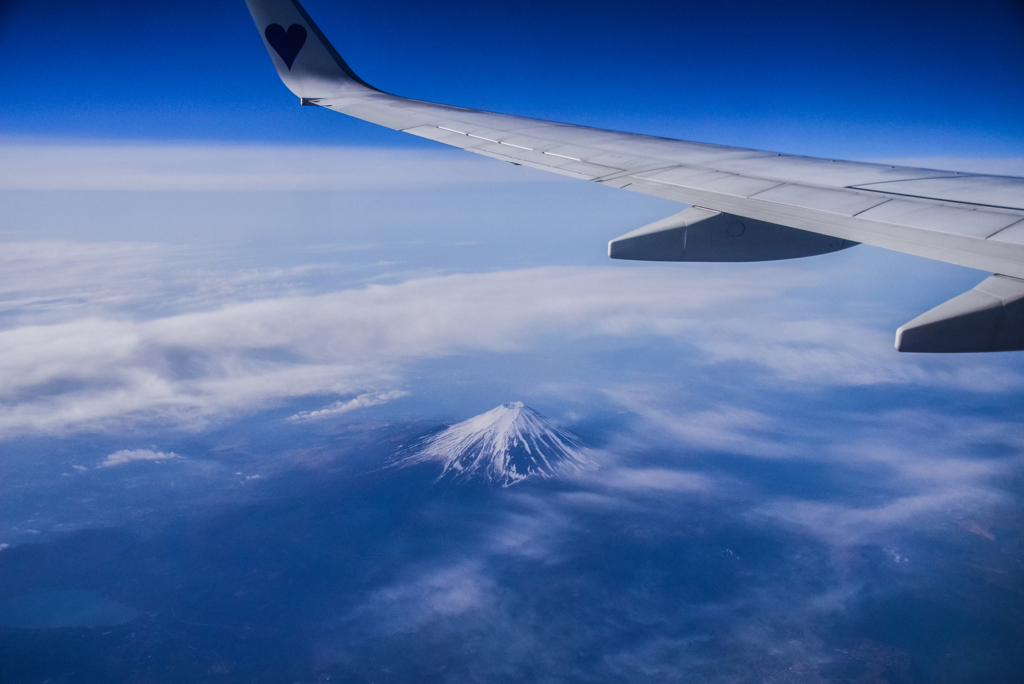 五年前の富士山