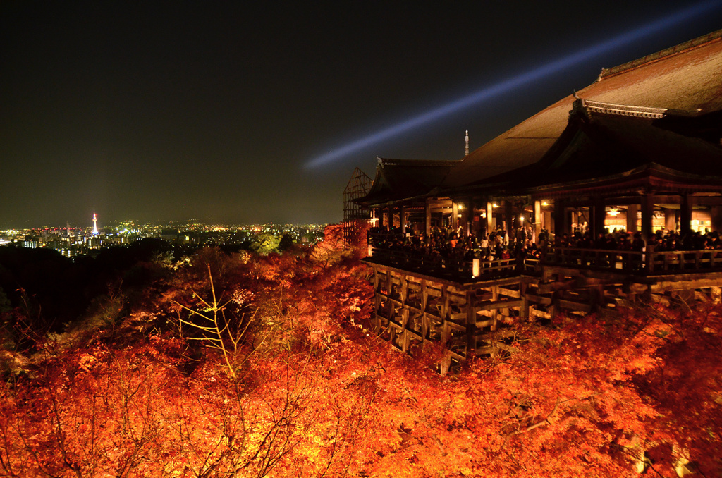 清水寺の夜2