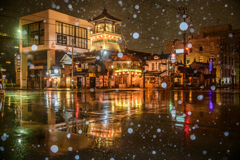 小樽 出抜小路の雪景色