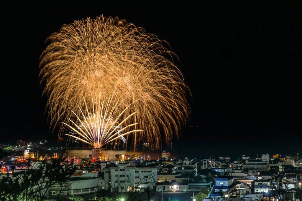 宇佐美夏まつり海上花火大会2