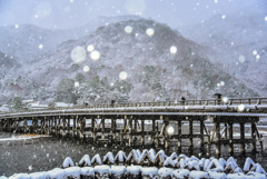嵐山雪景色(再編集版)