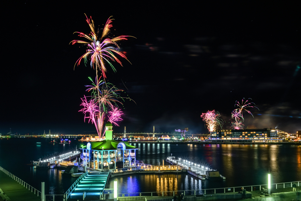 横浜の花火2