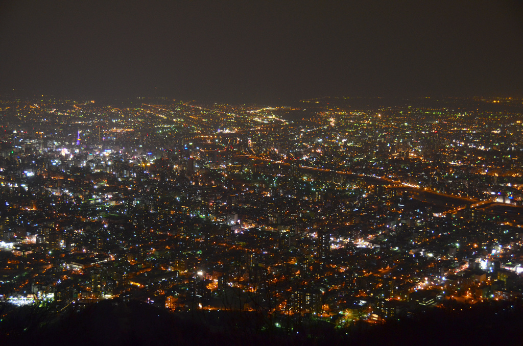 Wミリオンの夜景