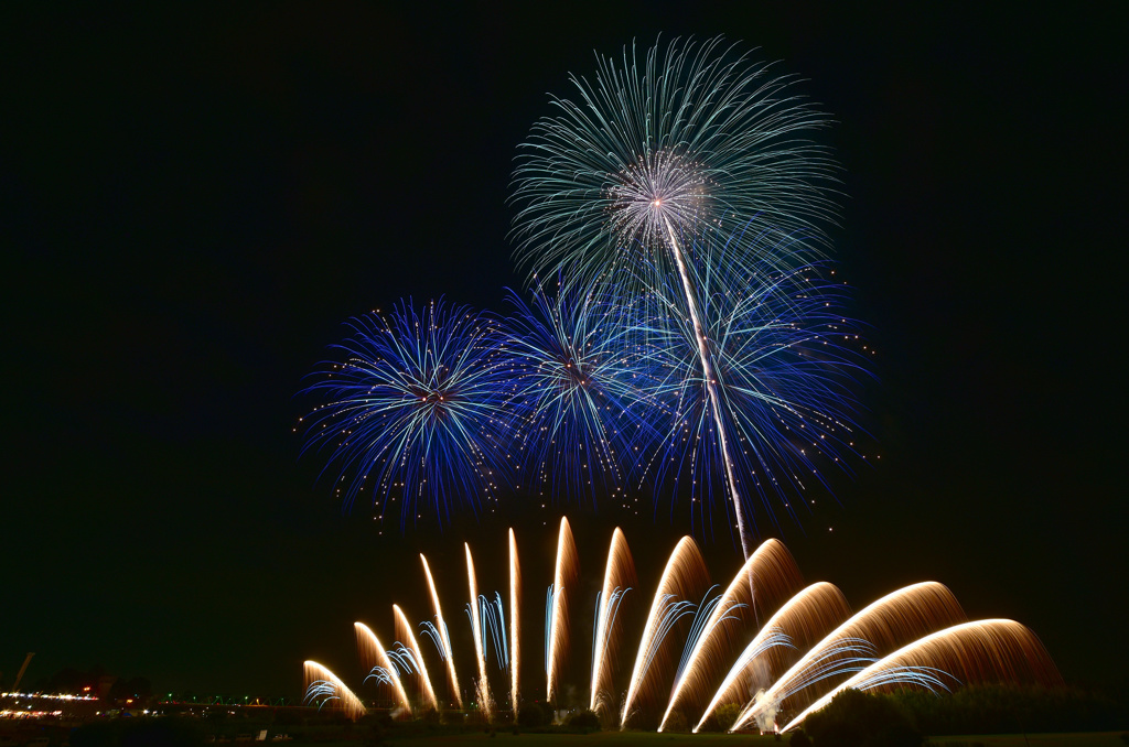 常総きぬ川花火大会2