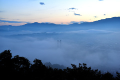 霧の町