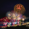 按針祭 海の花火大会(再現像)