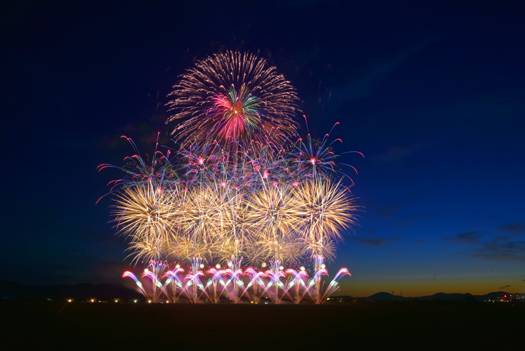 赤川花火大会チケット 即日発送 観覧エリア黄色ESA席赤川花火記念大会