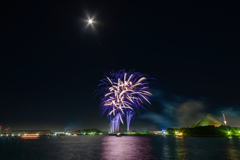 月夜の花火シンフォニア