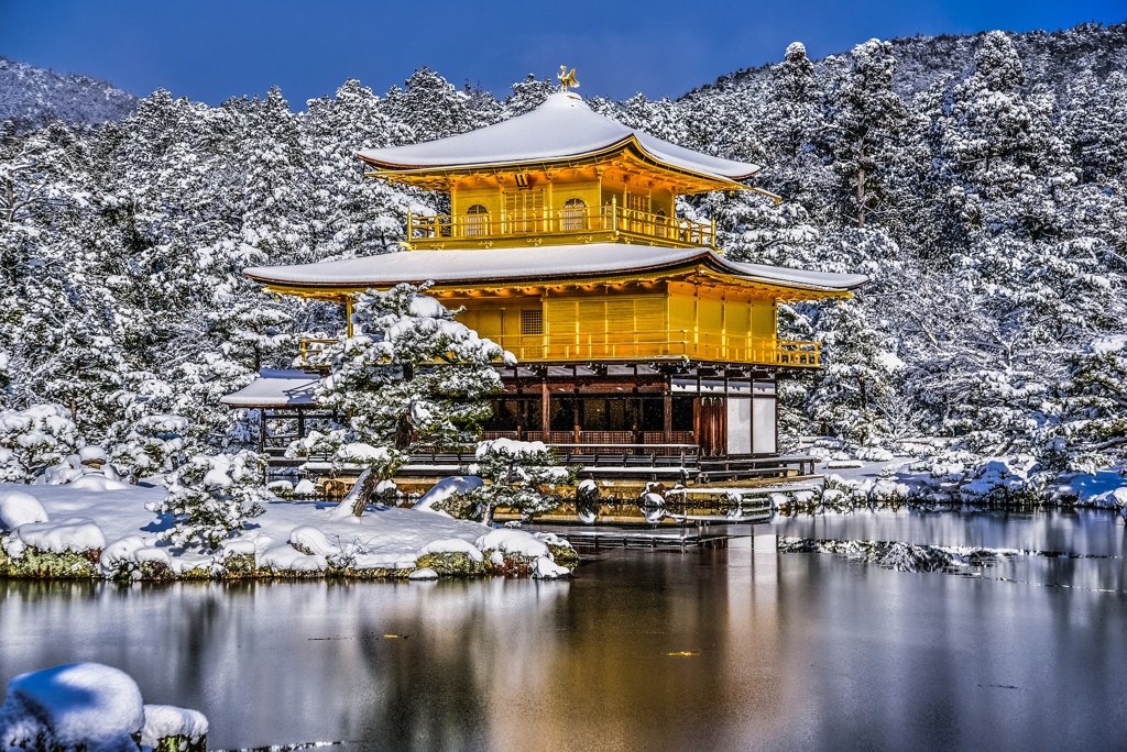 金閣寺雪景色(再編集版)