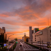 蒲田の夕焼け2