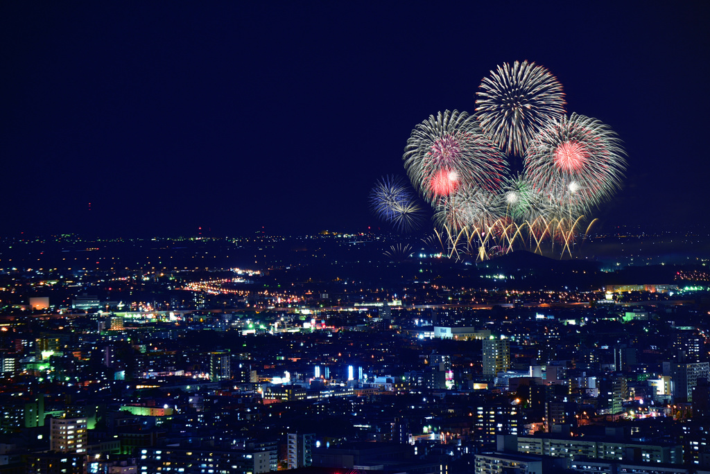 モエレ沼芸術花火