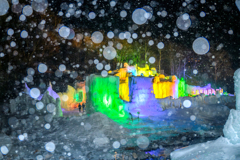 層雲峡温泉 氷瀑まつり