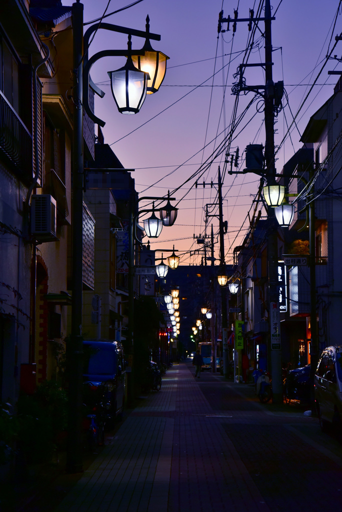 蒲田夕景