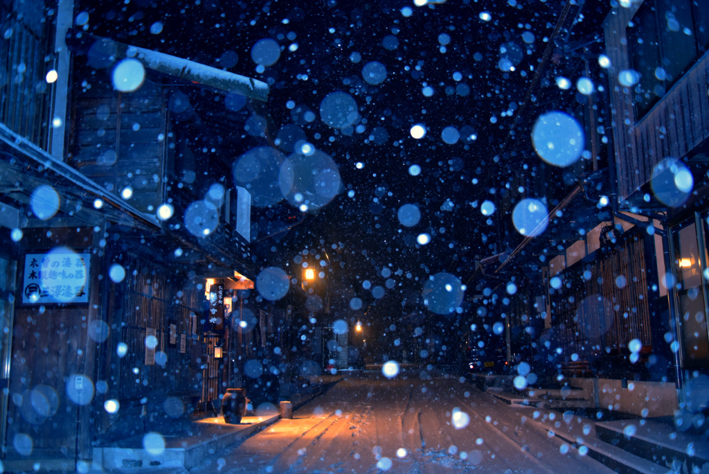 奈良井宿雪景色3