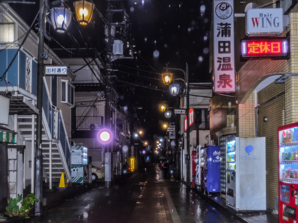 雨の日の商店街2