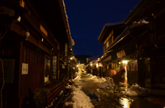 飛騨高山の黄昏