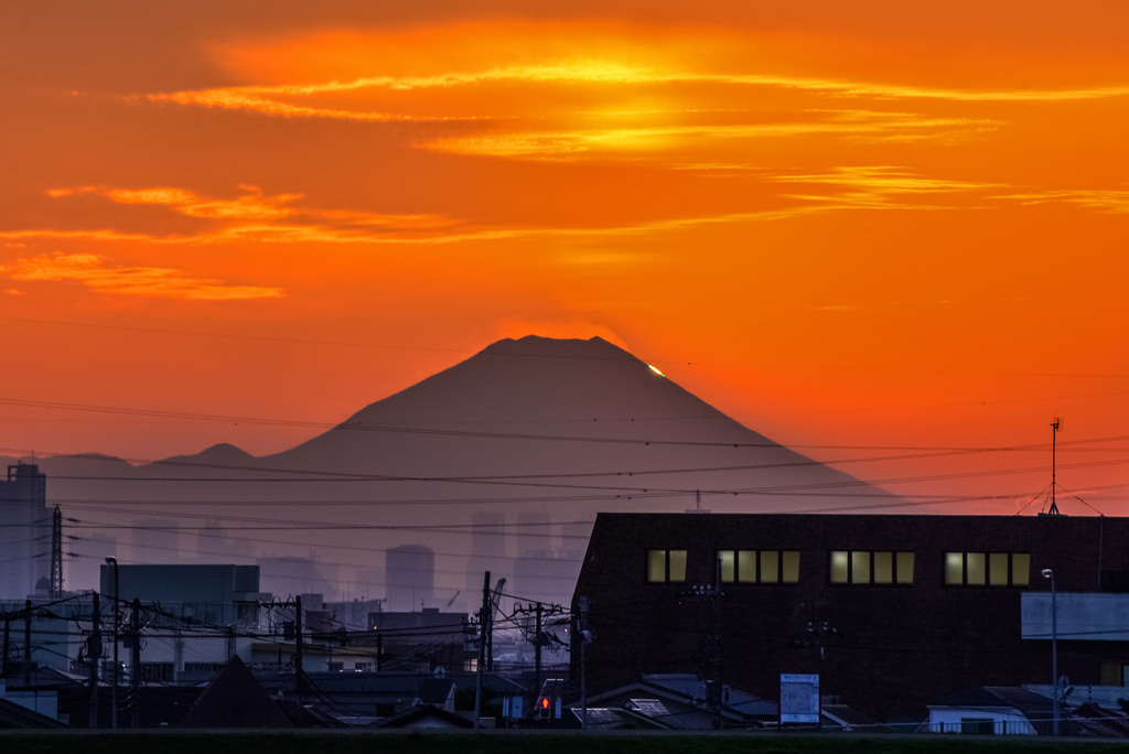 なんちゃってグリーンフラッシュ?