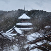 雪の吉野山