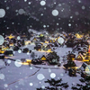 白川郷の夜