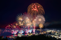 按針祭 海の花火大会2