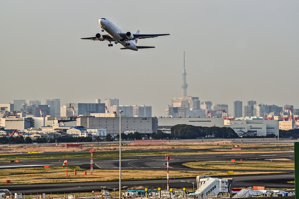 スカイブリッジ夕景