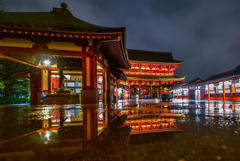 雨の浅草寺4