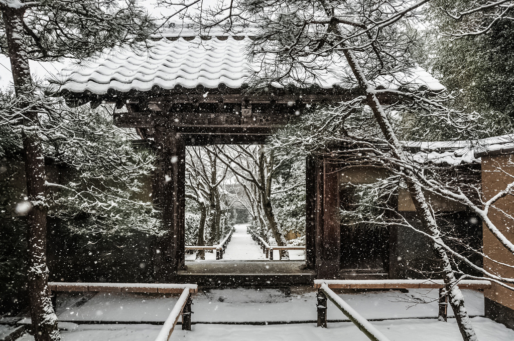 光悦寺雪景色(再編集版)