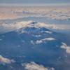 窓から富士山