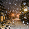 大雪の二年坂