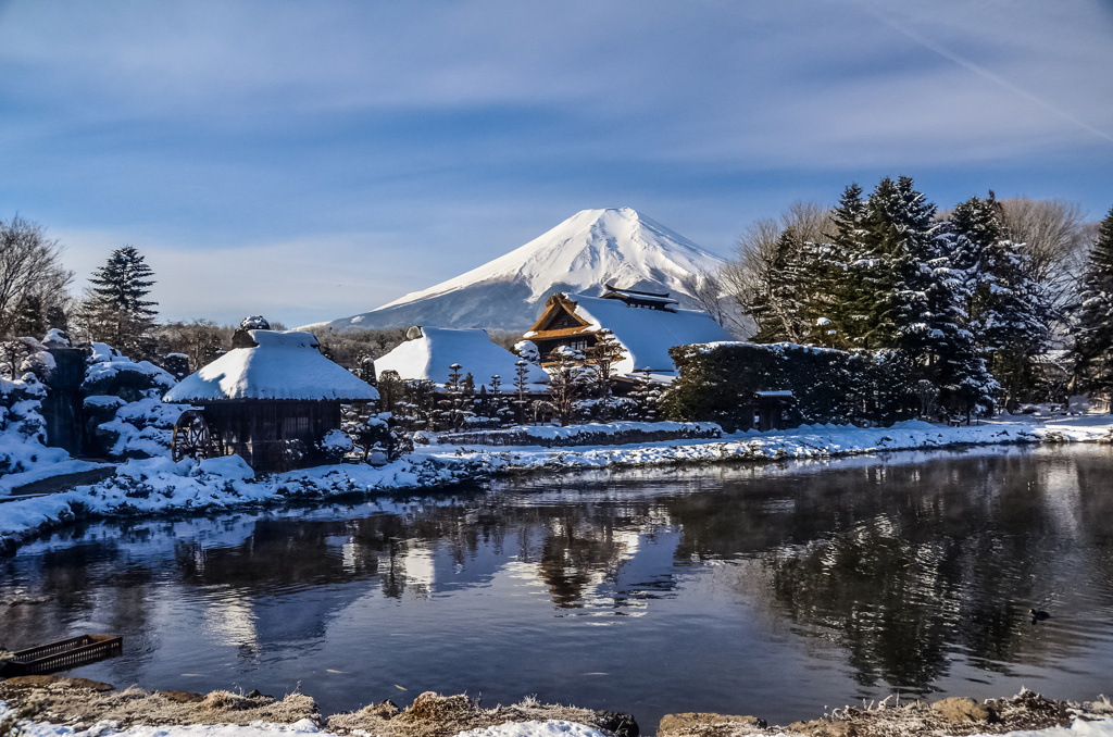 忍野八海雪景色(再編集版)