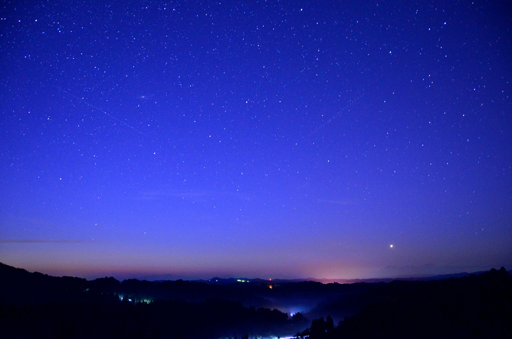 星峠の星空