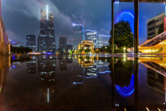 運河パーク夜景