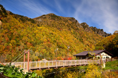 層雲峡の秋