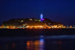 江の島の夜