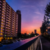 蒲田夕景