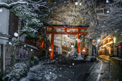 貴船神社の雪景色3