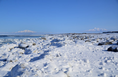 北浜の砂浜