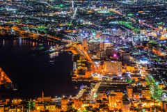 函館の夜景