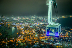 ゴンドラと夜景