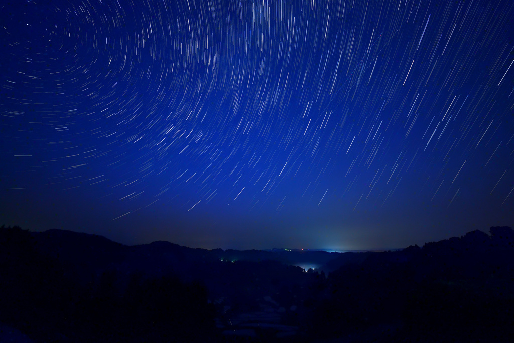 星降る夜の星峠