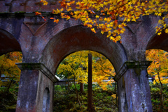 南禅寺水路閣の紅葉