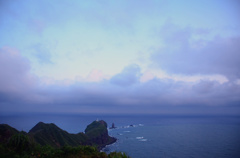 夜明けの神威岬