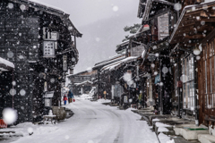 奈良井宿の雪景色(追加分)
