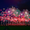 思い出の花火大会: 二年前の全国花火競技大会 大曲の花火